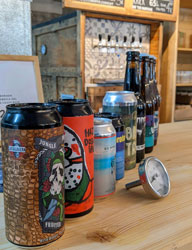 Fotografia de les cerveses elaborades al clúster